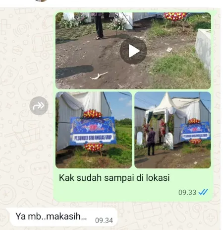 Pengiriman Karangan Bunga Kedaung Baru