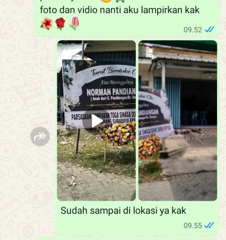 Pengiriman Karangan Bunga Kedaung Baru