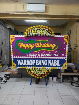 Papan Bunga di Kedaung Baru