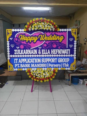Papan Bunga di Kedaung Baru
